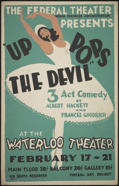 Up Pops the Devil, Waterloo, IA, 1937. Creator: Unknown.