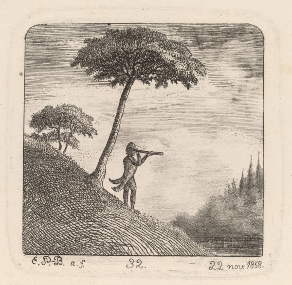 The Tourist, 1858. Creator: Emmanuel Phélippes-Beaulieu.