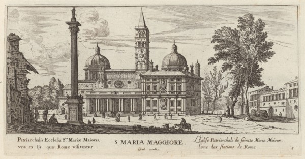 S. Maria Maggiore, 1640-1660. Creator: Israel Silvestre.