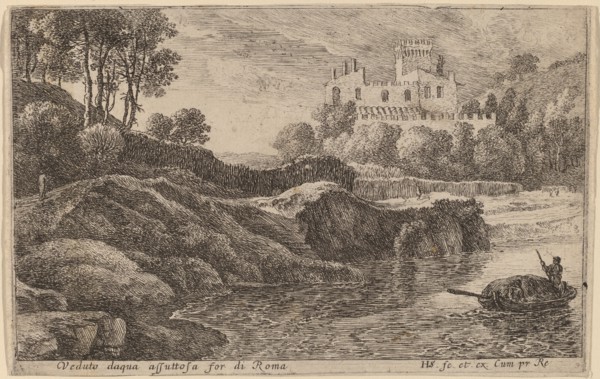 View of the Aqua Acetosa. Creator: Herman van Swanevelt.