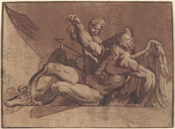 Saturn, 1525/1530. Creator: Giuseppe Nicola Rossigliani.