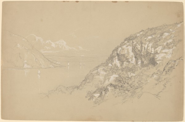 Hudson Highlands, 1860s. Creator: John William Casilear.