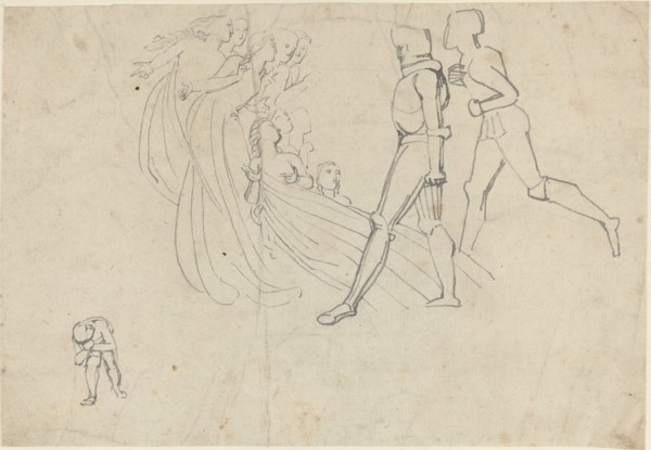 Study for Pilgrim's Progress (?). Creator: John Flaxman.