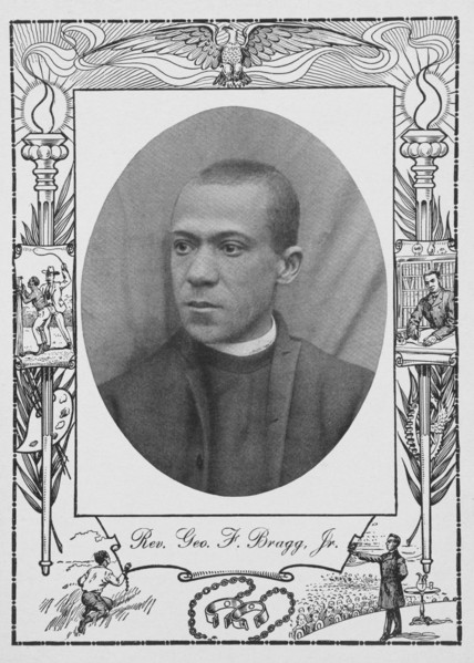 Rev. Geo. F. Bragg, Jr. [recto], 1902. Creator: Unknown.