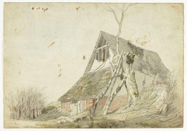 Farm House in Ruins, n.d. Creator: Michael Angelo Rooker.