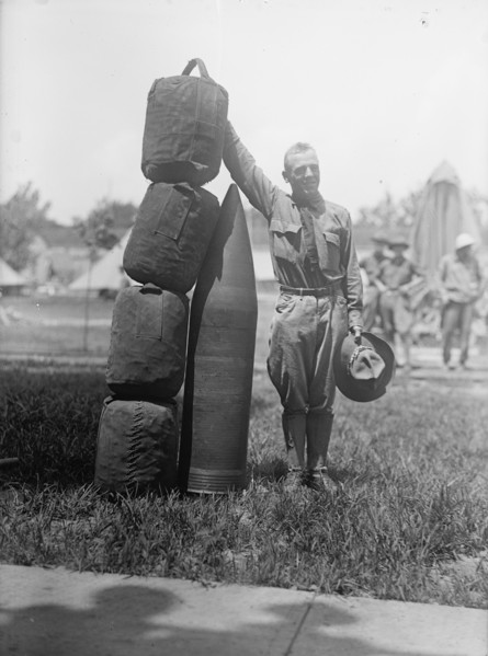 Military Training, 1917 or 1918. Creator: Harris & Ewing.