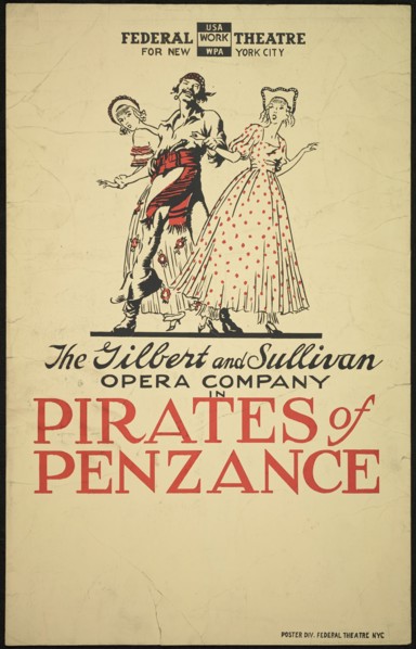 Pirates of Penzance, New York, [1930s]. Creator: Unknown.