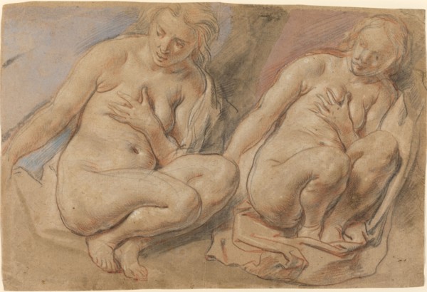 Susannah Crouching, c. 1640/1645. Creator: Jacob Jordaens.