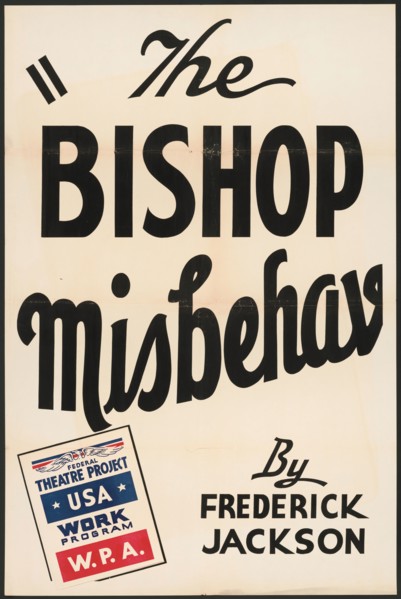 The Bishop Misbehaves, Los Angeles, 1938. Creator: Unknown.
