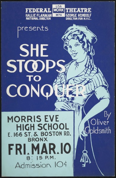 She Stoops to Conquer, New York, [1930s]. Creator: Unknown.