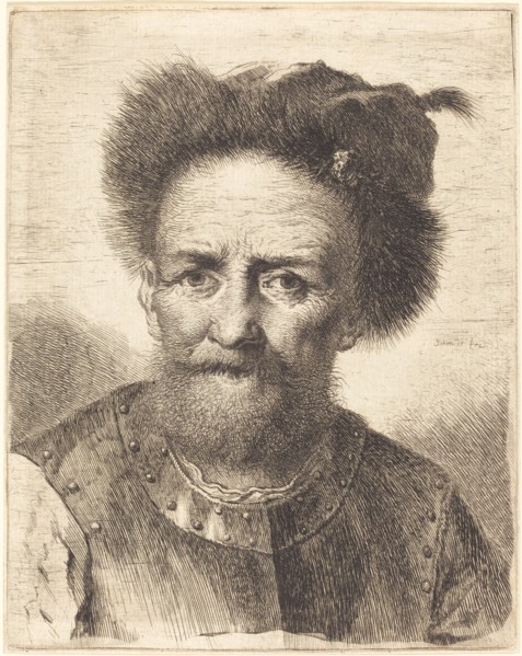The Old Soldier, c. 1750. Creator: Georg Friedrich Schmidt.