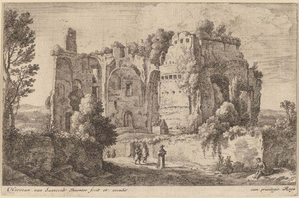 Landscape with the Cardinal. Creator: Herman van Swanevelt.