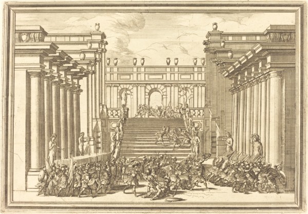 Il Greco in Troia: Plate 3. Creator: Arnold van Westerhout.