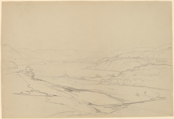 West Point from Storm King. Creator: John William Casilear.