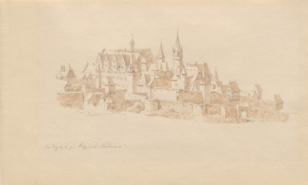 Das Schloss zu Kaiserslautern. Creator: Julius von Leypold.