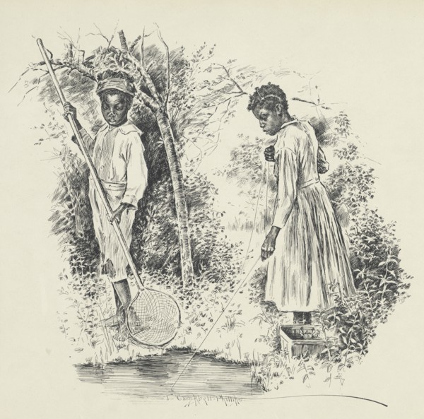 When crabbing's good, 1899. Creator: Jay Campbell Phillips.