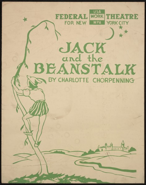 Jack and the Beanstalk, New York, [1930s]. Creator: Unknown.