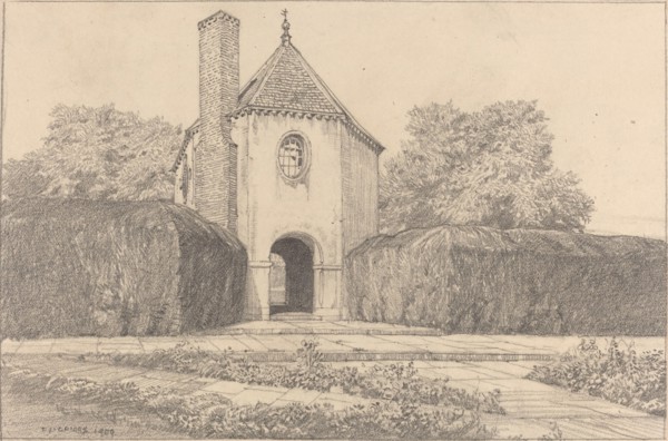 Garden House, 1909. Creator: Frederick Landseer Maur Griggs.