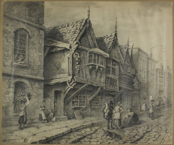 White Friars, Chester, 1831. Creator: George Sidney Shepherd.