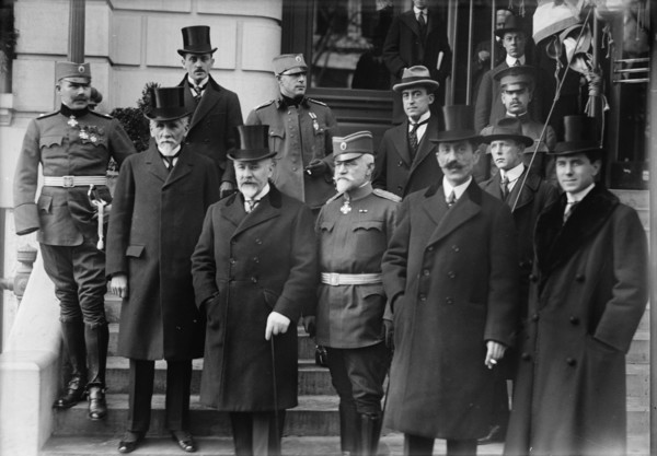 Serbian Mission To The U.S..., 1918. Creator: Harris & Ewing.