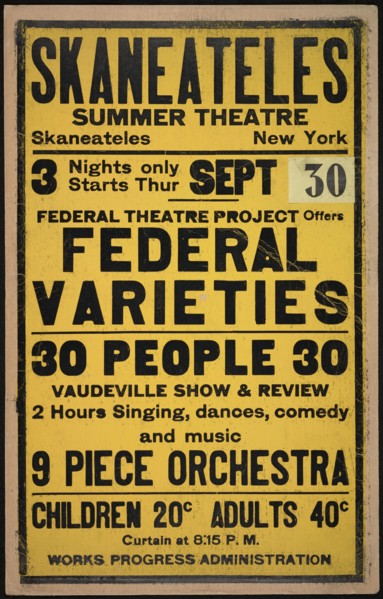 Federal Varieties, Skaneateles, NY, [193-]. Creator: Unknown.