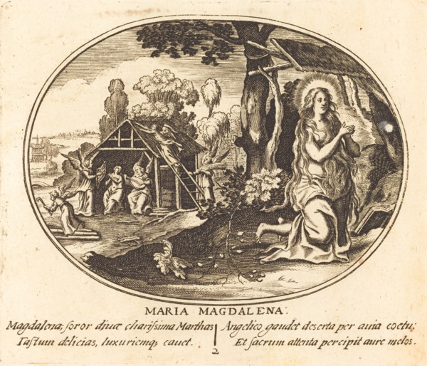 The Penitence of Mary Magdalen. Creator: Balthasar Moncornet.