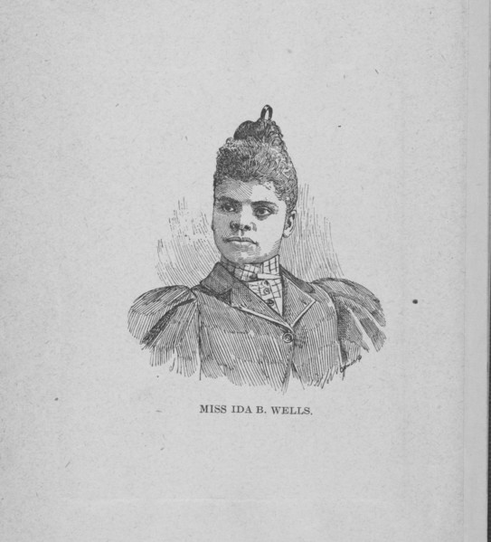 Miss Ida B. Wells, [Frontispiece], (1894?). Creator: Unknown.