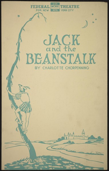 Jack and the Beanstalk 2, New York, [1930s]. Creator: Unknown.