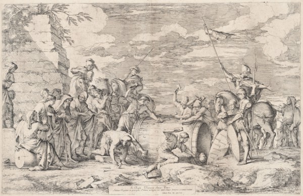 The Death of Atilius Regulus, c. 1662. Creator: Salvator Rosa.