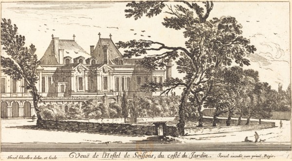 Veue de l'Hostel de Soissons, 1652. Creator: Israel Silvestre.