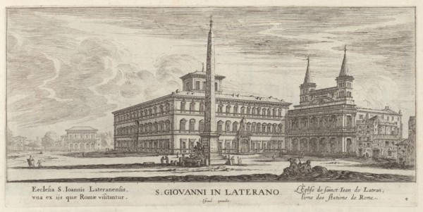 S. Giovanni in Laterano, 1640-1660. Creator: Israel Silvestre.