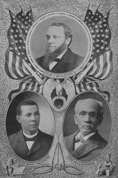 Three prominent educators and authors, 1902. Creator: Unknown.