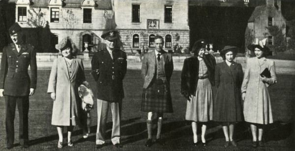'Guests at Balmoral', October 1946, (1947).  Creator: Unknown.