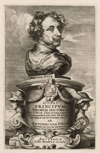 Title Page from the "Iconography", 1645. Creator: Jacob Neeffs.