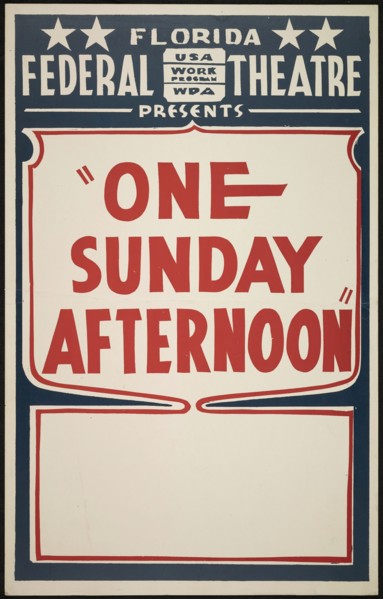 One Sunday Afternoon, Jacksonville, FL, 1938. Creator: Unknown.
