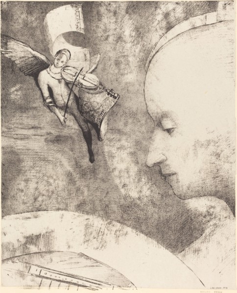 L'Art Celeste (The Celestial Art), 1894. Creator: Odilon Redon.