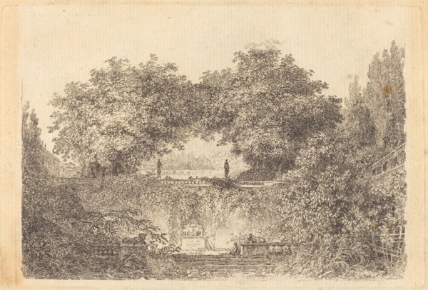 Le Petit Parc, 1763/65. Creator: Jean Claude Richard Saint-Non.