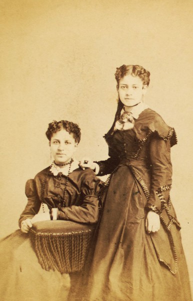 Kim & Jennie to Laura H. Fredille, 1869. Creator: B. F. Reimer.