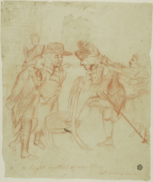 A Light Method of Vaulting, n.d. Creator: Henry William Bunbury.