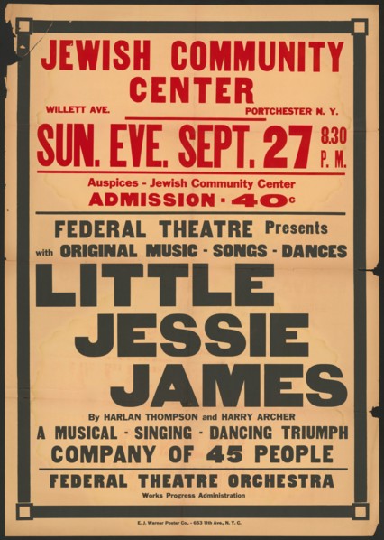 Little Jessie James, Portchester, NY, [1930s]. Creator: Unknown.