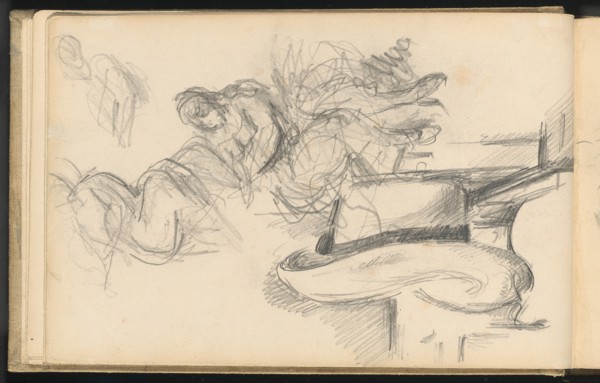 Studies Including a Straw Hat, 1895/1898. Creator: Paul Cezanne.