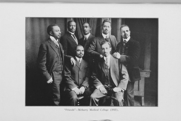 Friends," Meharry Medical College, 1915, 1916. Creator: Unknown.