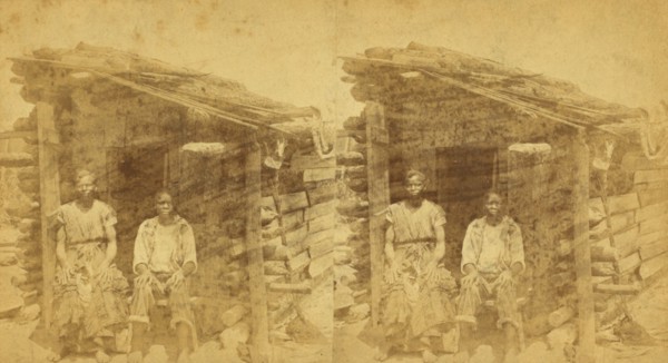 Bob and Martha at home, (1868-1900?). Creator: O. Pierre Havens.