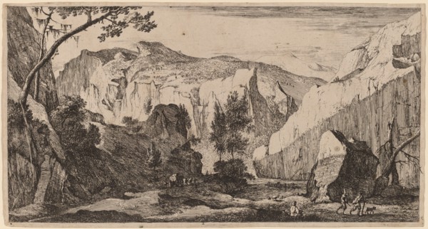 Rocky Landscape: pl.2. Creators: Roelant Roghman, Melchior Küsel.