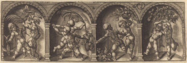 Les divers pourtraicts et figures II, c. 1600. Creator: Master AD.
