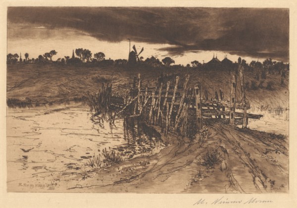 'Tween the Gloaming and the Mirk, 1883. Creator: Mary Nimmo Moran.