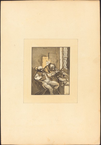 Village Surgeon, published 1780. Creator: Maria Catharina Prestel.