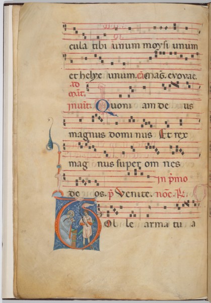 Isaac Sending Esau Out to Hunt, c. 1275. Creator: Master of Imola.