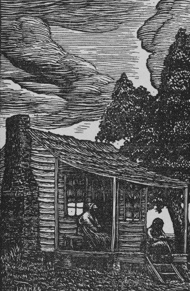Southern countryside dwellings, 1926. Creator: Julius John Lankes.