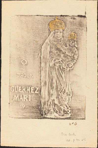Notre Dame du Folgoet (Our Lady of Folgoet). Creator: Pierre Roche.